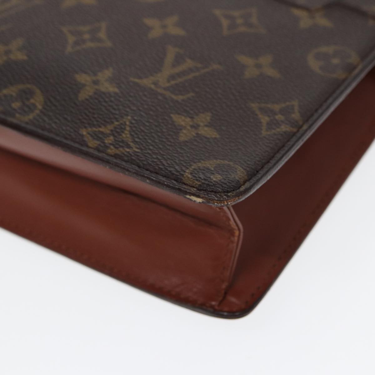 LOUIS VUITTON Monogram Pochette Homme Clutch Bag M51795 LV bs17617