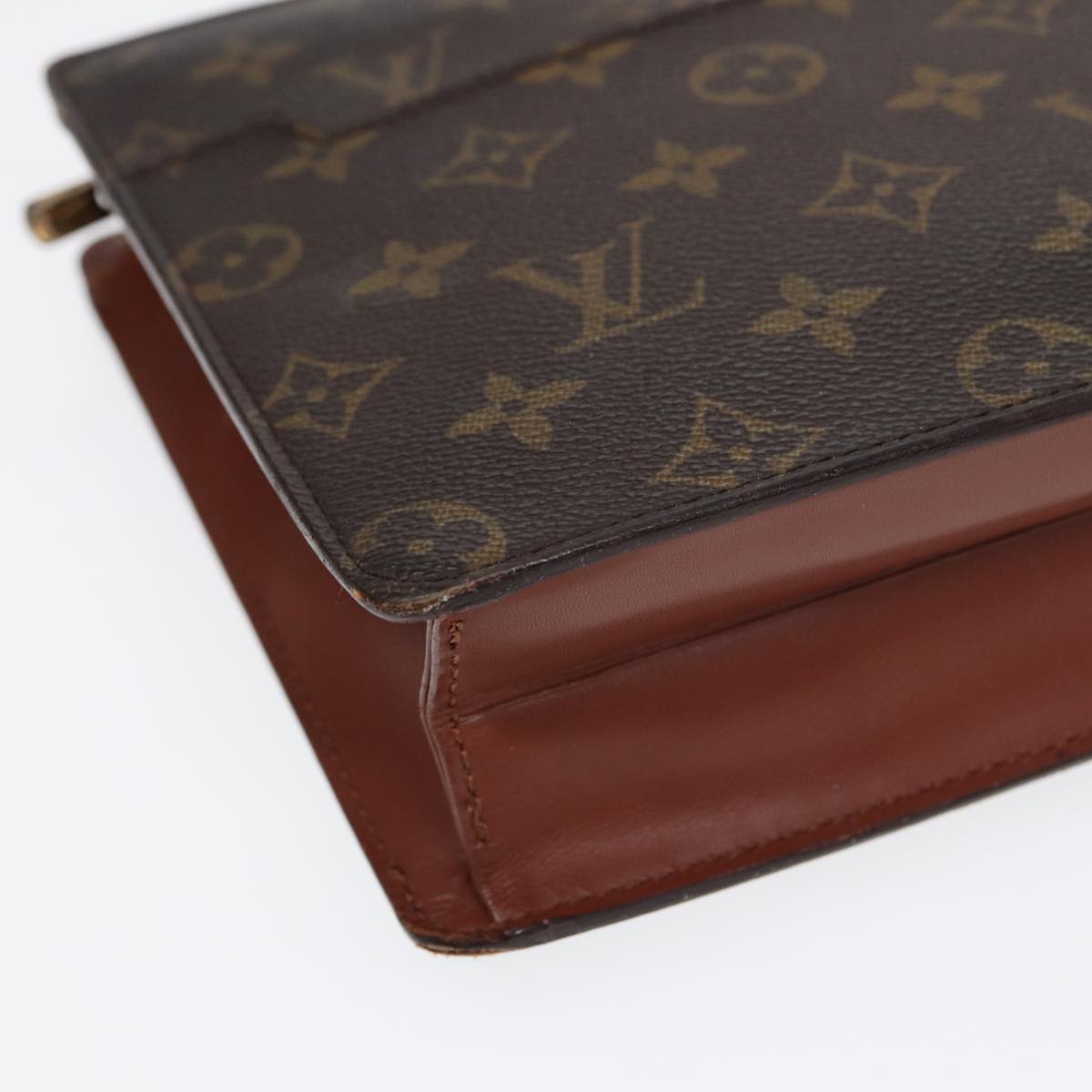 LOUIS VUITTON Monogram Pochette Homme Clutch Bag M51795 LV bs17617