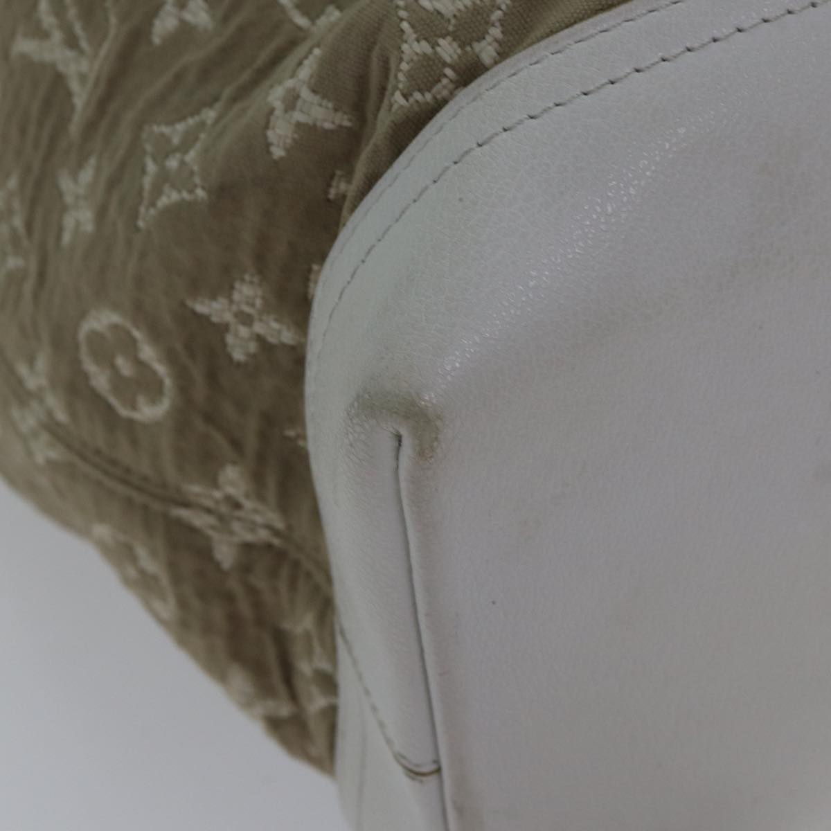 LOUIS VUITTON Monogram Sabia Buzzus PM Bag Beige Bron M93499 LV bs17619