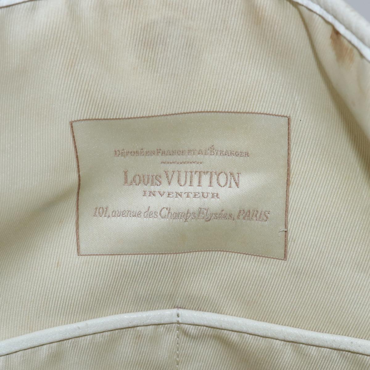LOUIS VUITTON Monogram Sabia Buzzus PM Bag Beige Bron M93499 LV bs17619