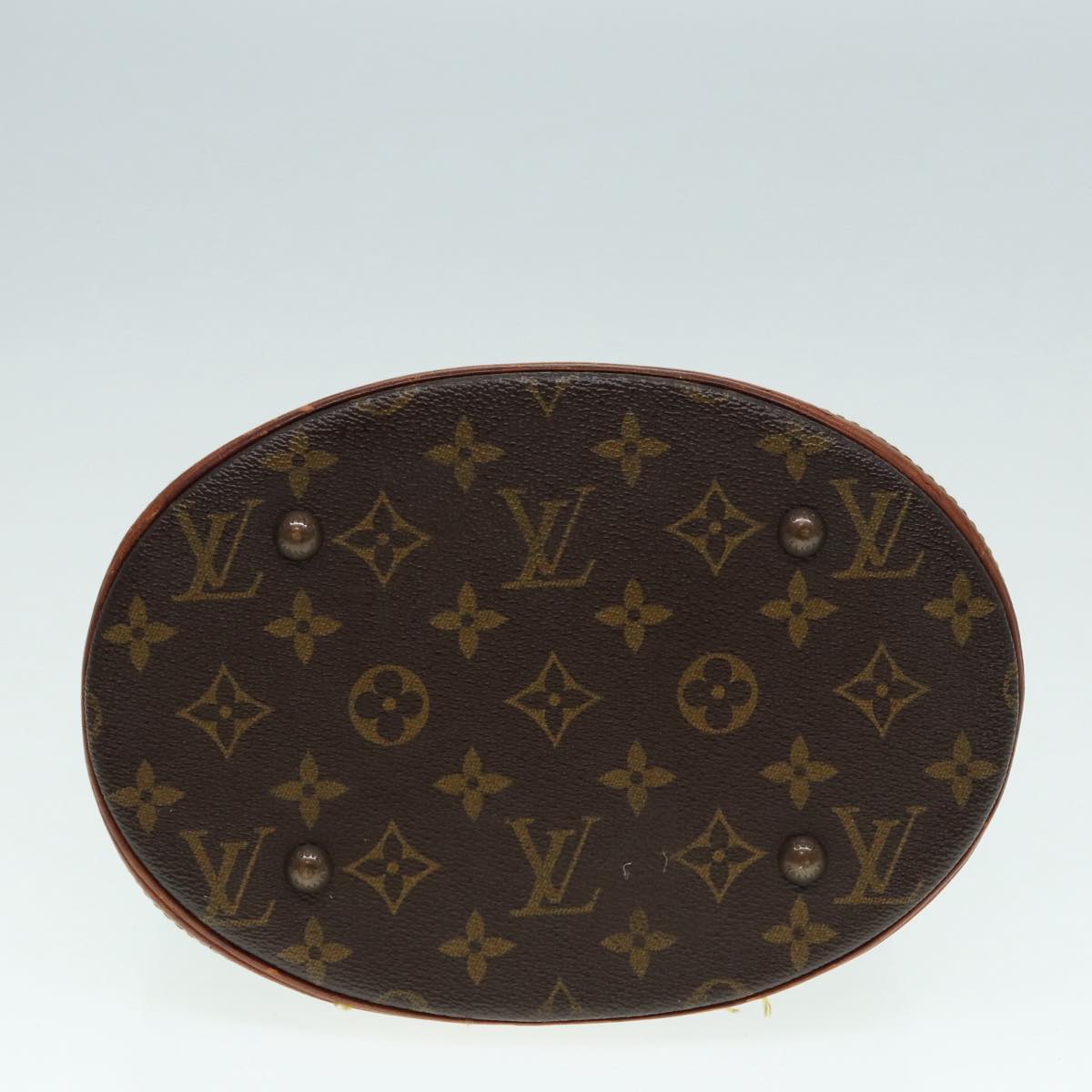 LOUIS VUITTON Monogram Bucket PM Shoulder Bag M42238 LV bs17625