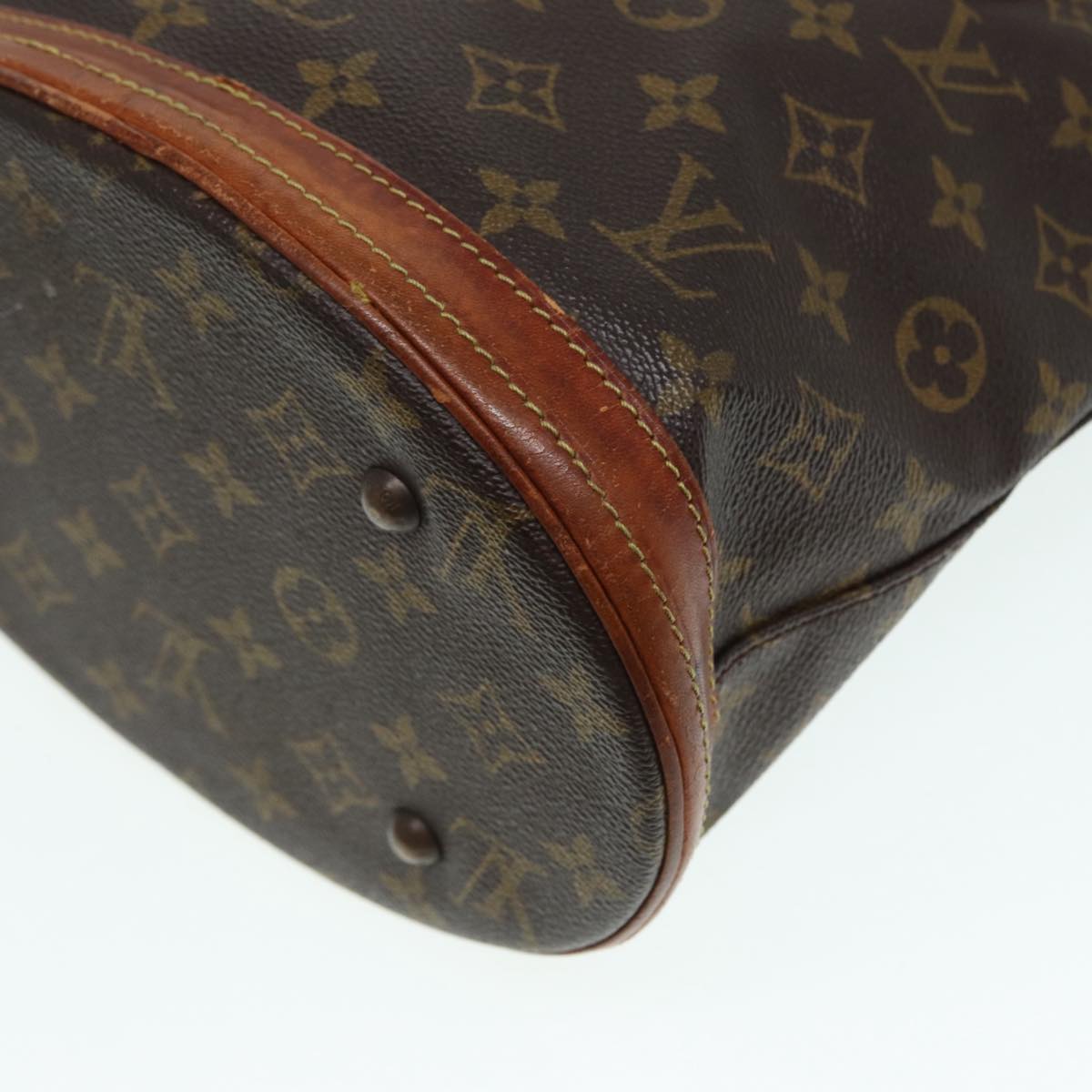 LOUIS VUITTON Monogram Bucket PM Shoulder Bag M42238 LV bs17625