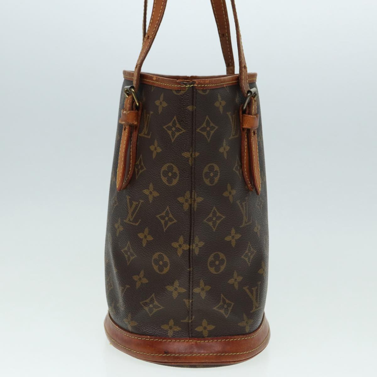 LOUIS VUITTON Monogram Bucket PM Shoulder Bag M42238 LV bs17625