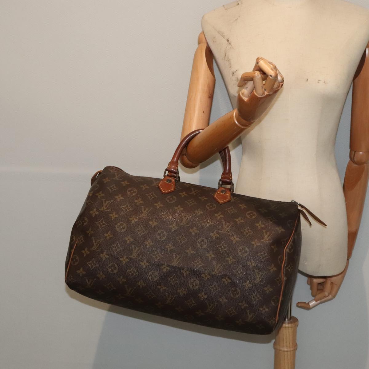 LOUIS VUITTON Monogram Speedy 40 Hand Bag M41522 LV bs17629