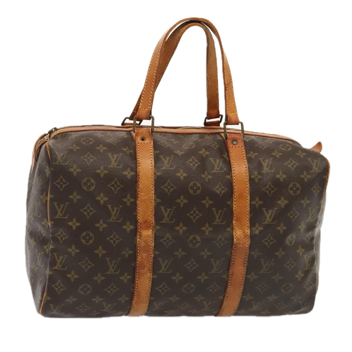 LOUIS VUITTON Monogram Sac Souple 45 Boston Bag M41624 LV bs17633