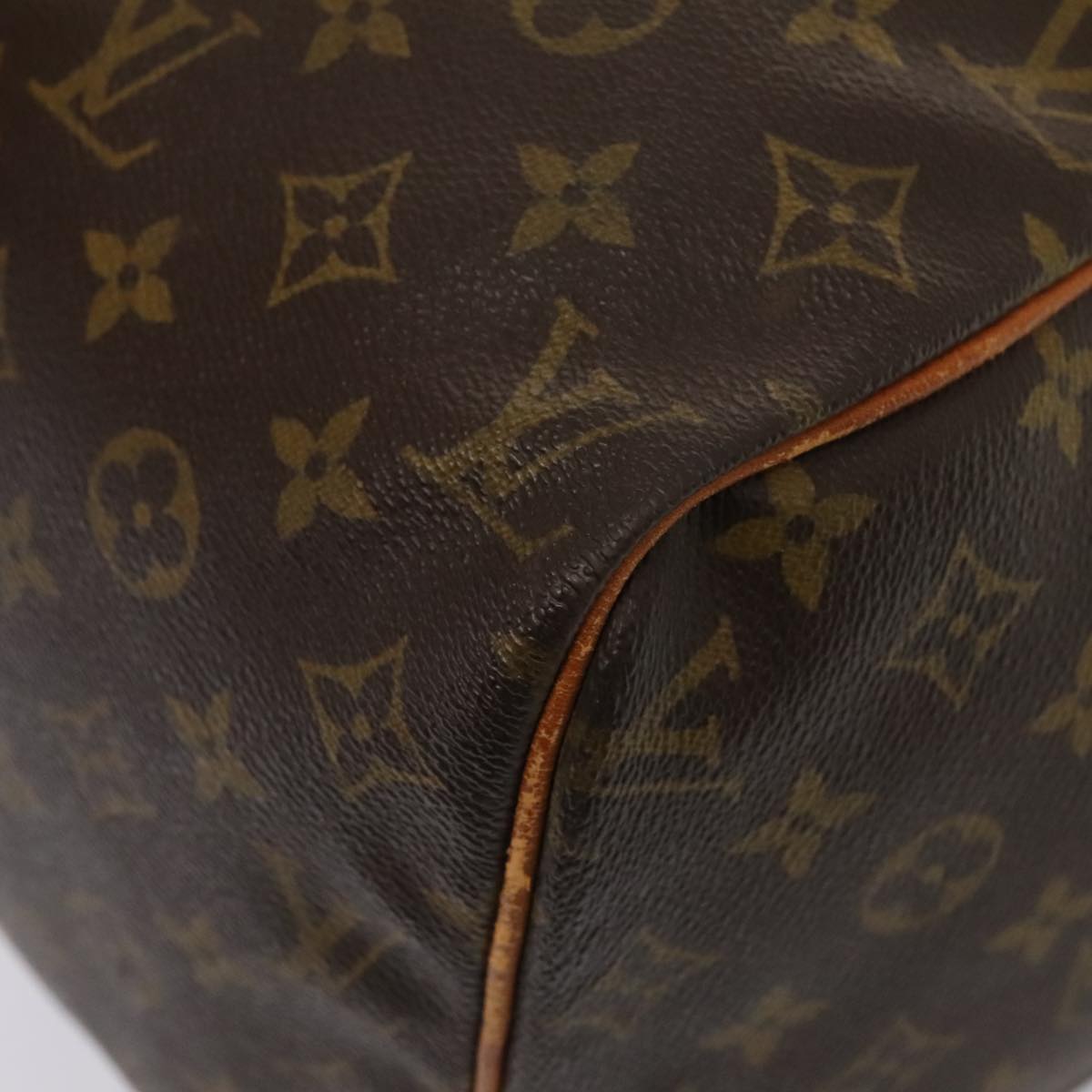 LOUIS VUITTON Monogram Sac Souple 45 Boston Bag M41624 LV bs17633