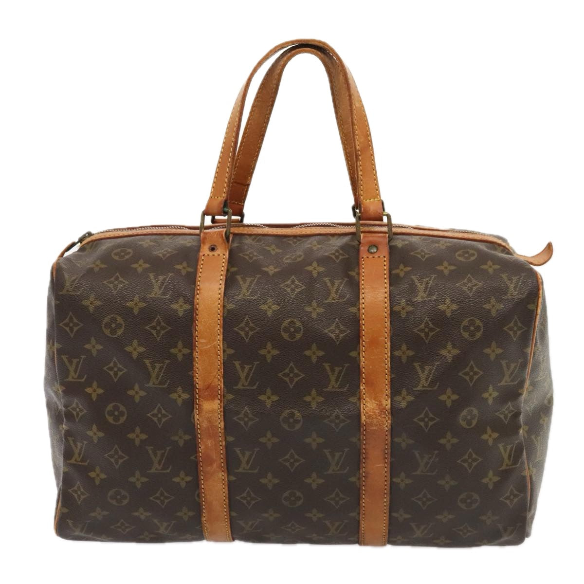 LOUIS VUITTON Monogram Sac Souple 45 Boston Bag M41624 LV bs17633