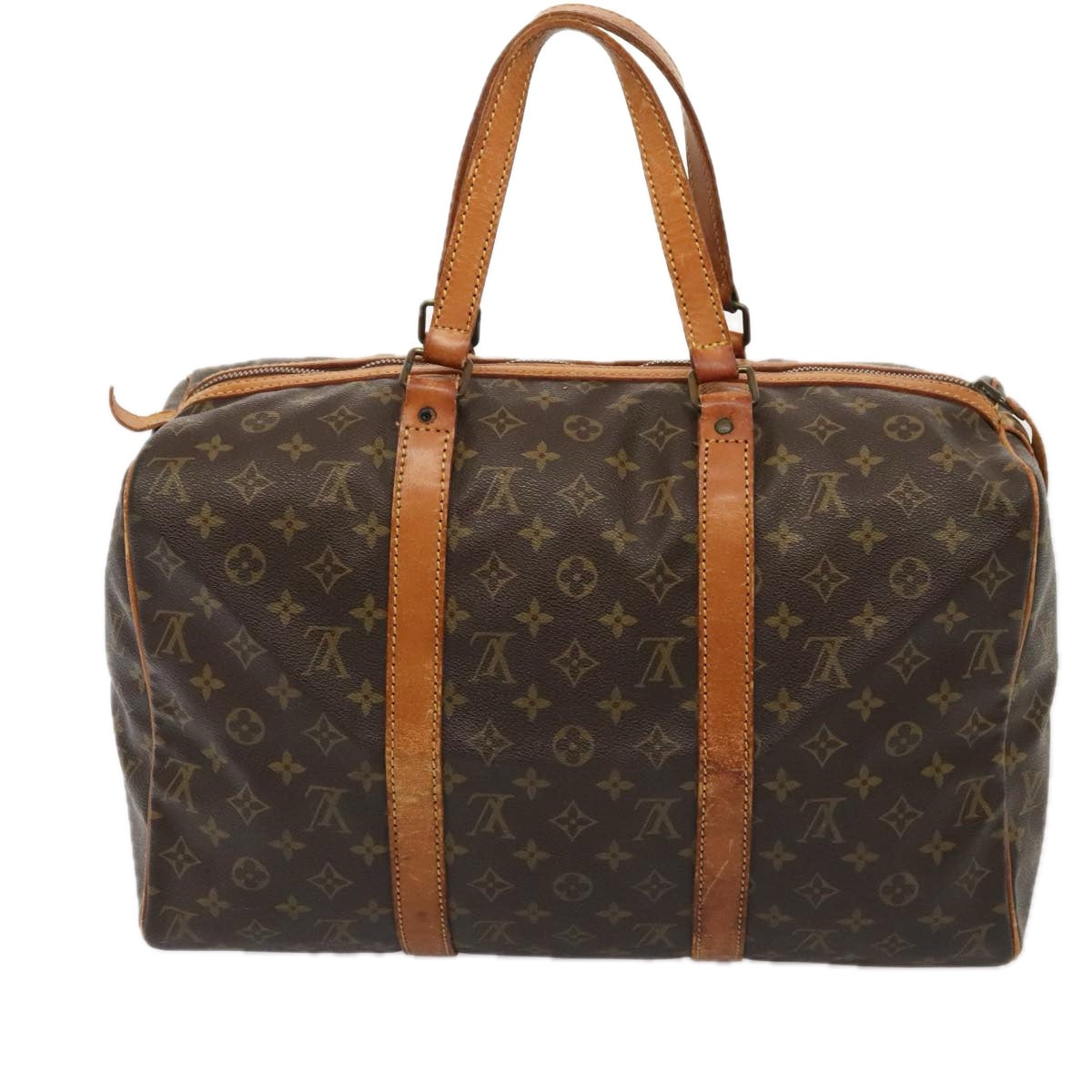 LOUIS VUITTON Monogram Sac Souple 45 Boston Bag M41624 LV bs17633