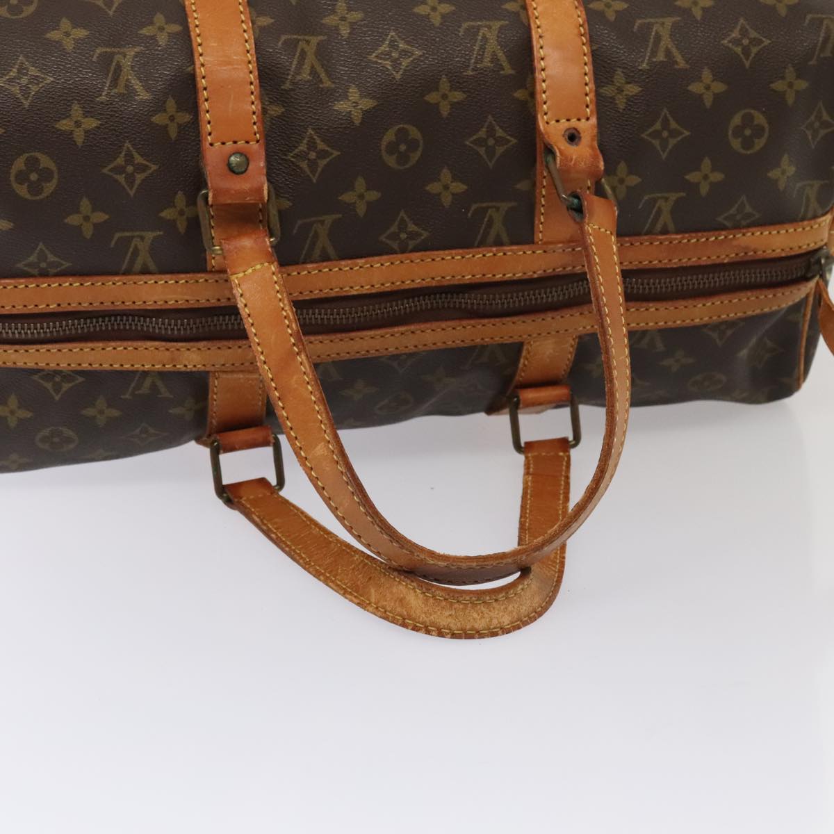 LOUIS VUITTON Monogram Sac Souple 45 Boston Bag M41624 LV bs17633
