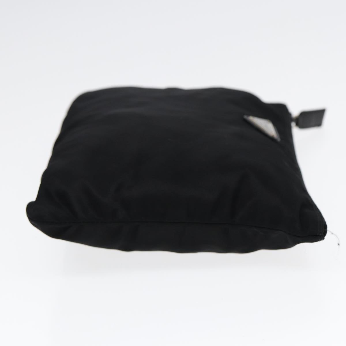 Luxury Prada Pouch Nylon Black Silver  bs17654