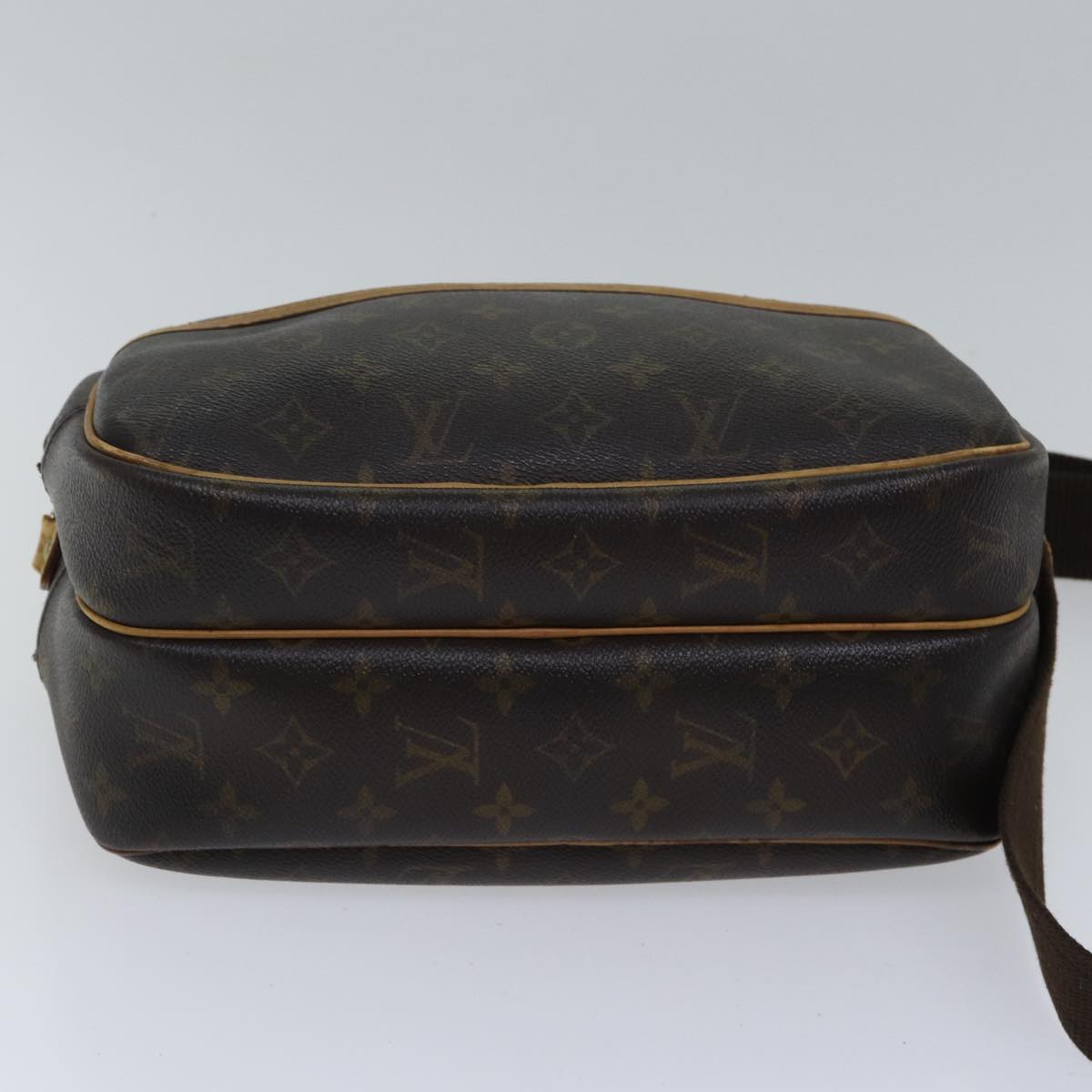 LOUIS VUITTON Monogram Reporter PM Shoulder Bag M45254 LV bs17676