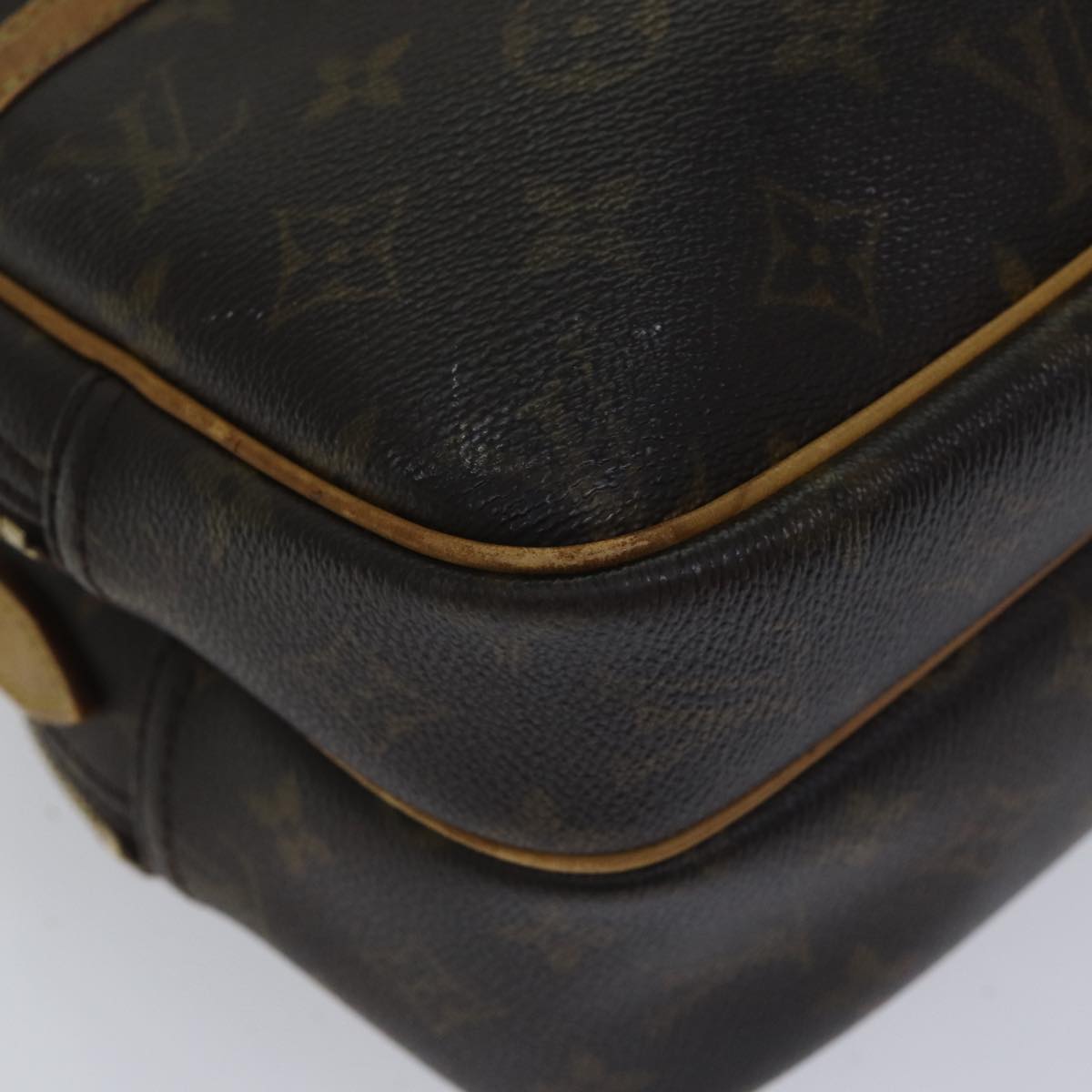 LOUIS VUITTON Monogram Reporter PM Shoulder Bag M45254 LV bs17676