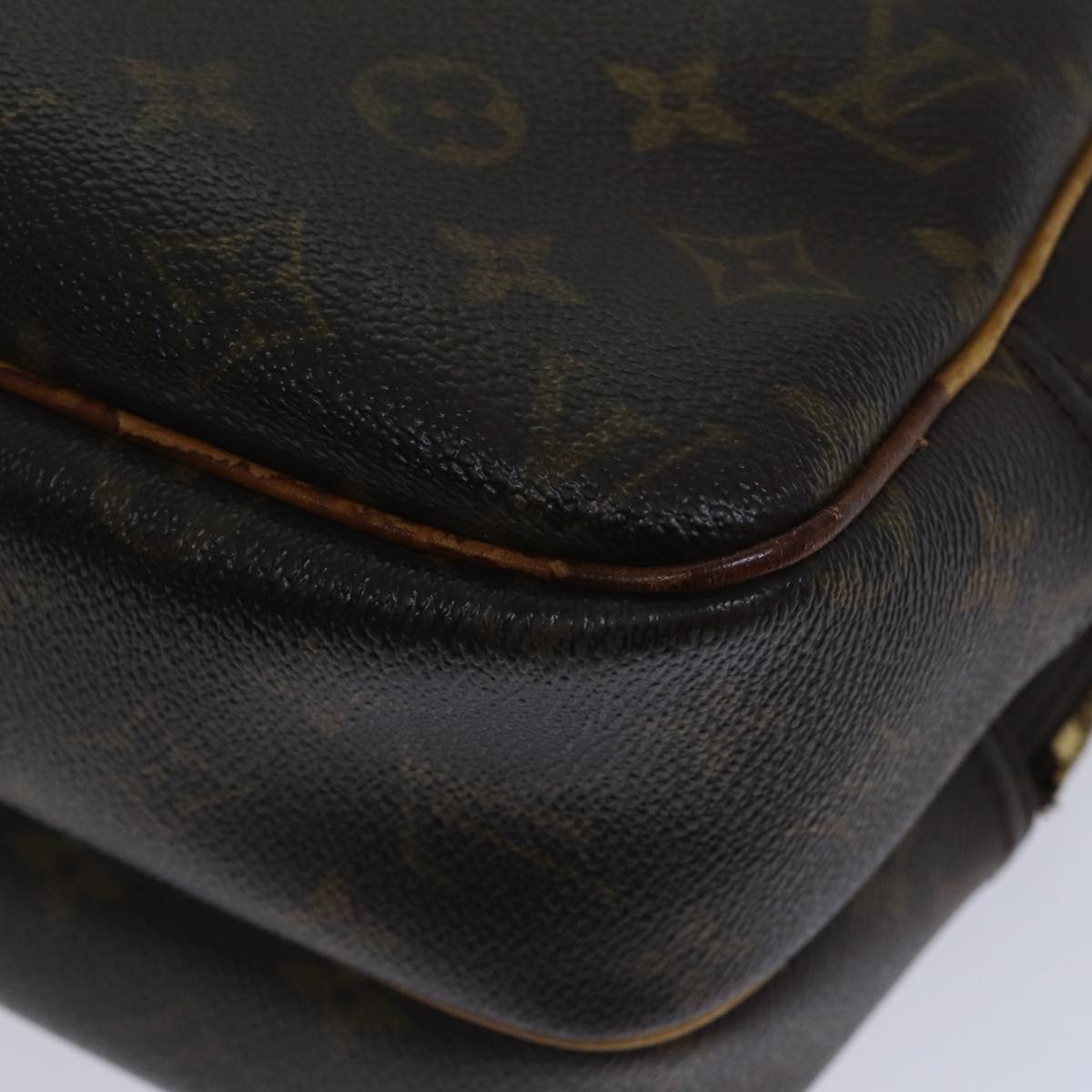 LOUIS VUITTON Monogram Reporter PM Shoulder Bag M45254 LV bs17676