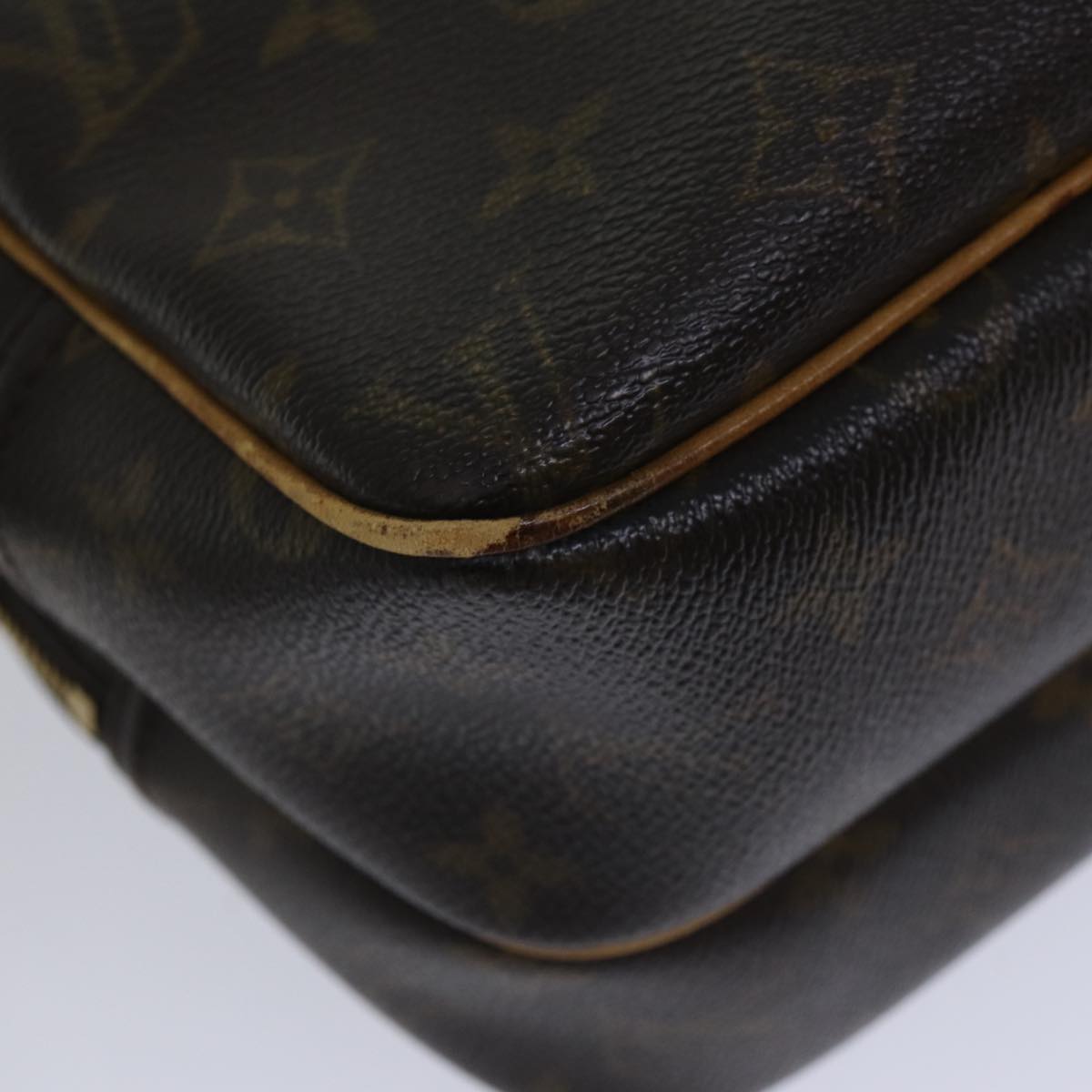 LOUIS VUITTON Monogram Reporter PM Shoulder Bag M45254 LV bs17676