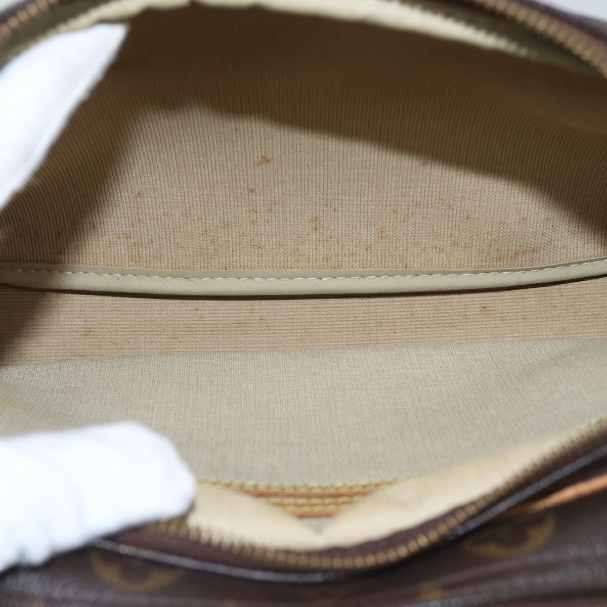 LOUIS VUITTON Monogram Reporter PM Shoulder Bag M45254 LV bs17676