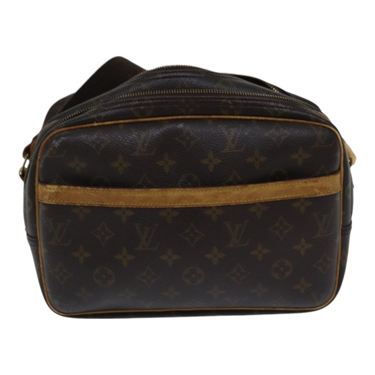 LOUIS VUITTON Monogram Reporter PM Shoulder Bag M45254 LV bs17676