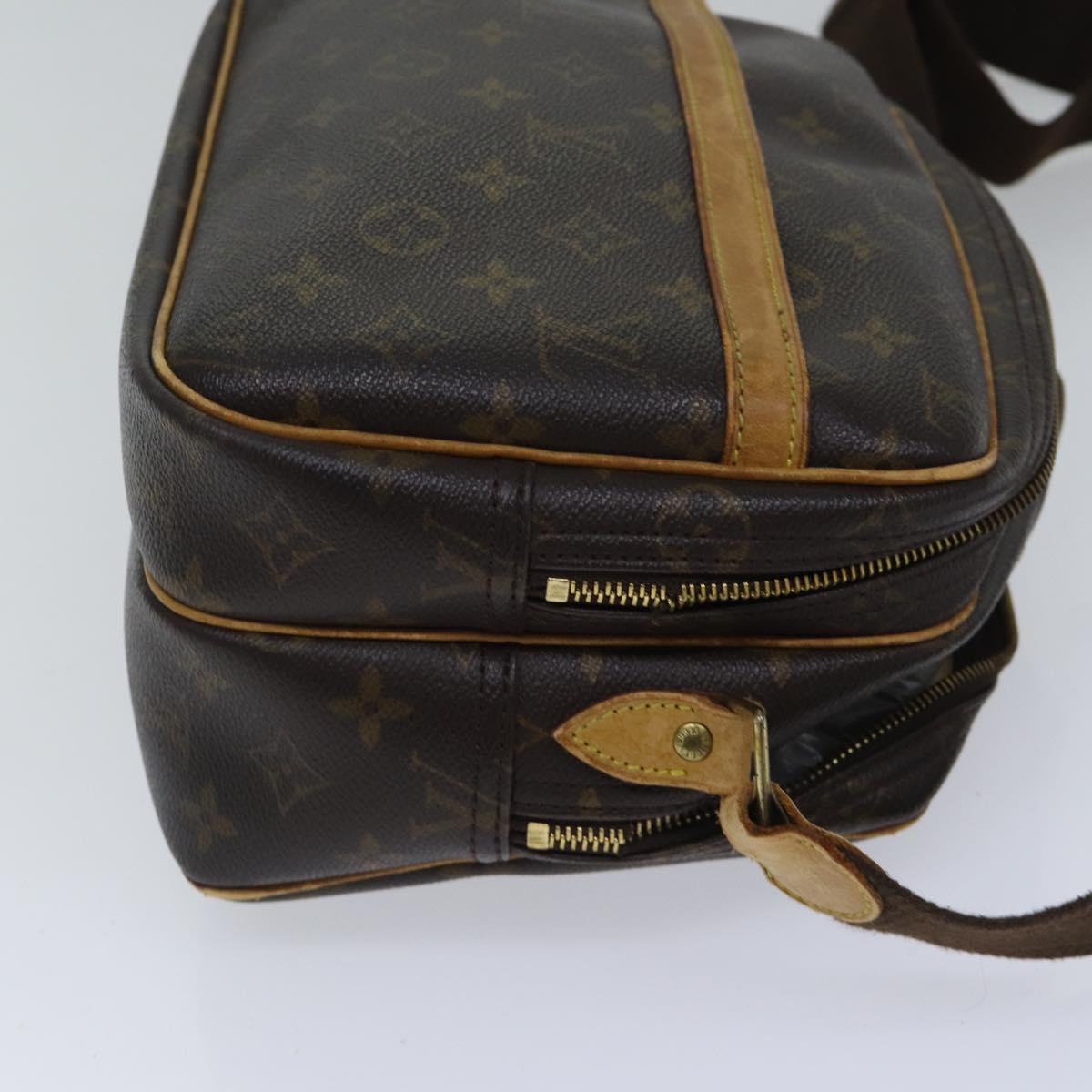 LOUIS VUITTON Monogram Reporter PM Shoulder Bag M45254 LV bs17676