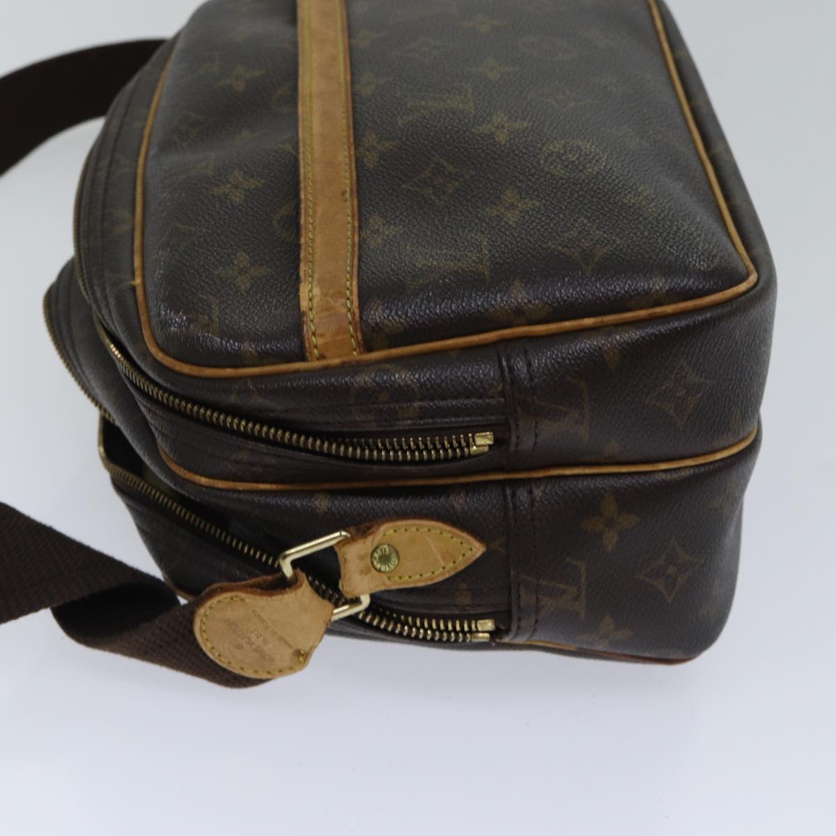 LOUIS VUITTON Monogram Reporter PM Shoulder Bag M45254 LV bs17676