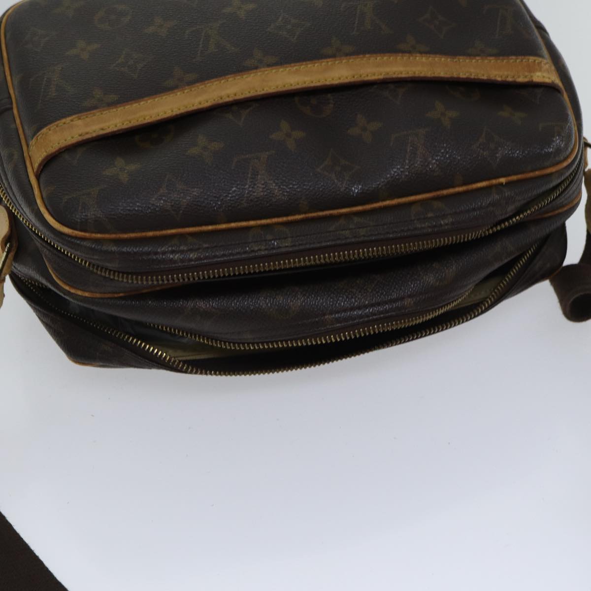 LOUIS VUITTON Monogram Reporter PM Shoulder Bag M45254 LV bs17676