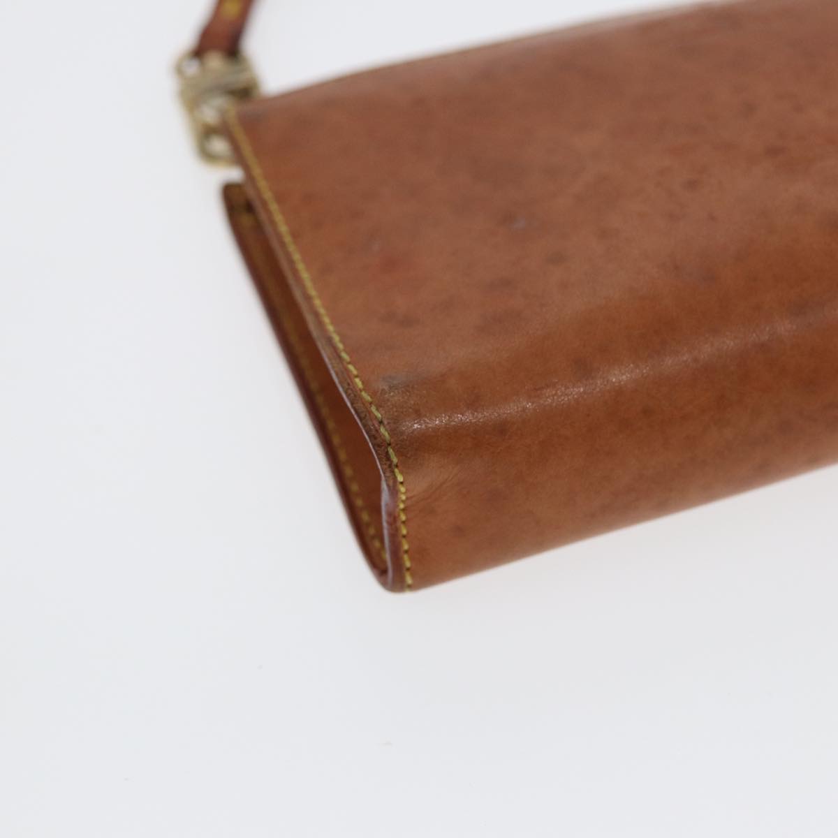 LOUIS VUITTON Nomad Cabas Ambre PM Pouch Leather Beige M92502 LV bs17677