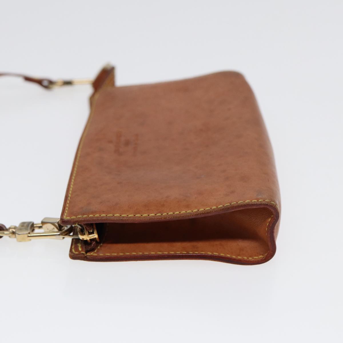 LOUIS VUITTON Nomad Cabas Ambre PM Pouch Leather Beige M92502 LV bs17677