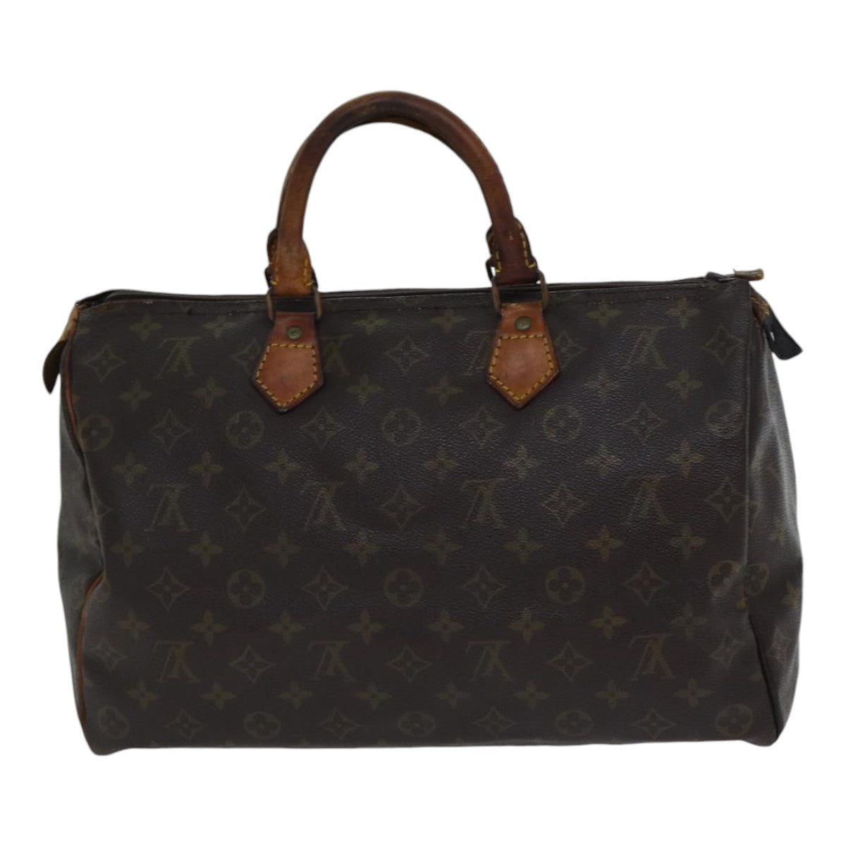 LOUIS VUITTON Monogram Speedy 35 Hand Bag M41524 LV bs17678
