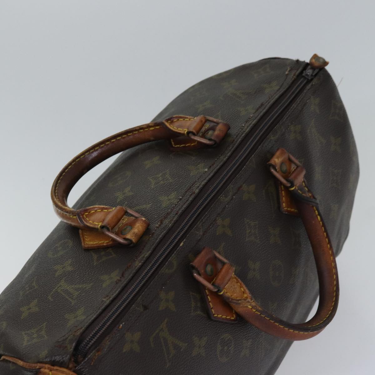 LOUIS VUITTON Monogram Speedy 35 Hand Bag M41524 LV bs17678