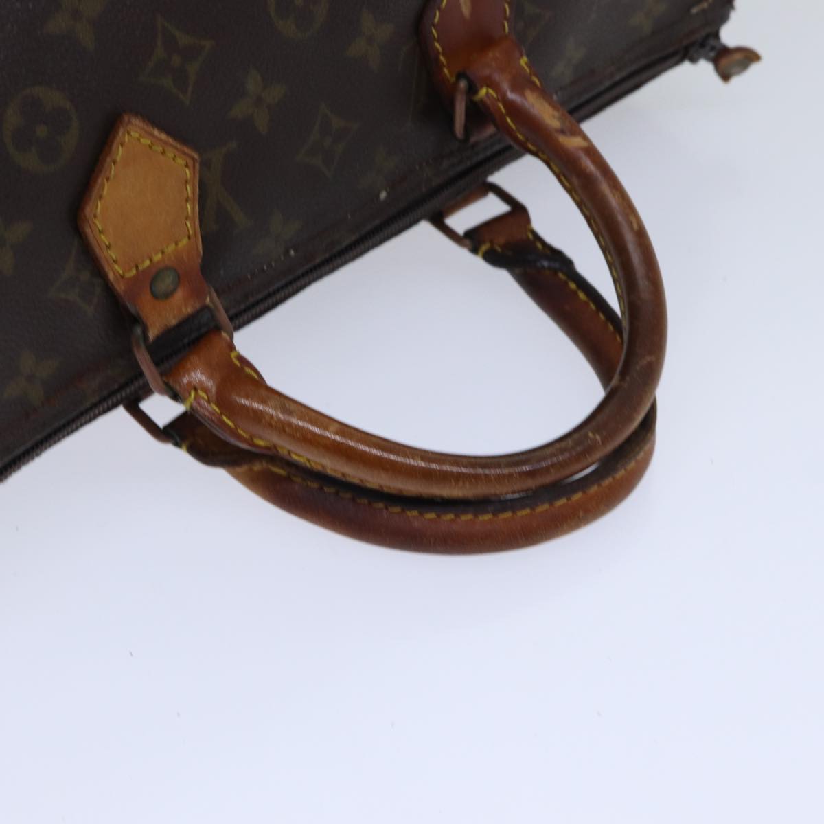 LOUIS VUITTON Monogram Speedy 35 Hand Bag M41524 LV bs17678