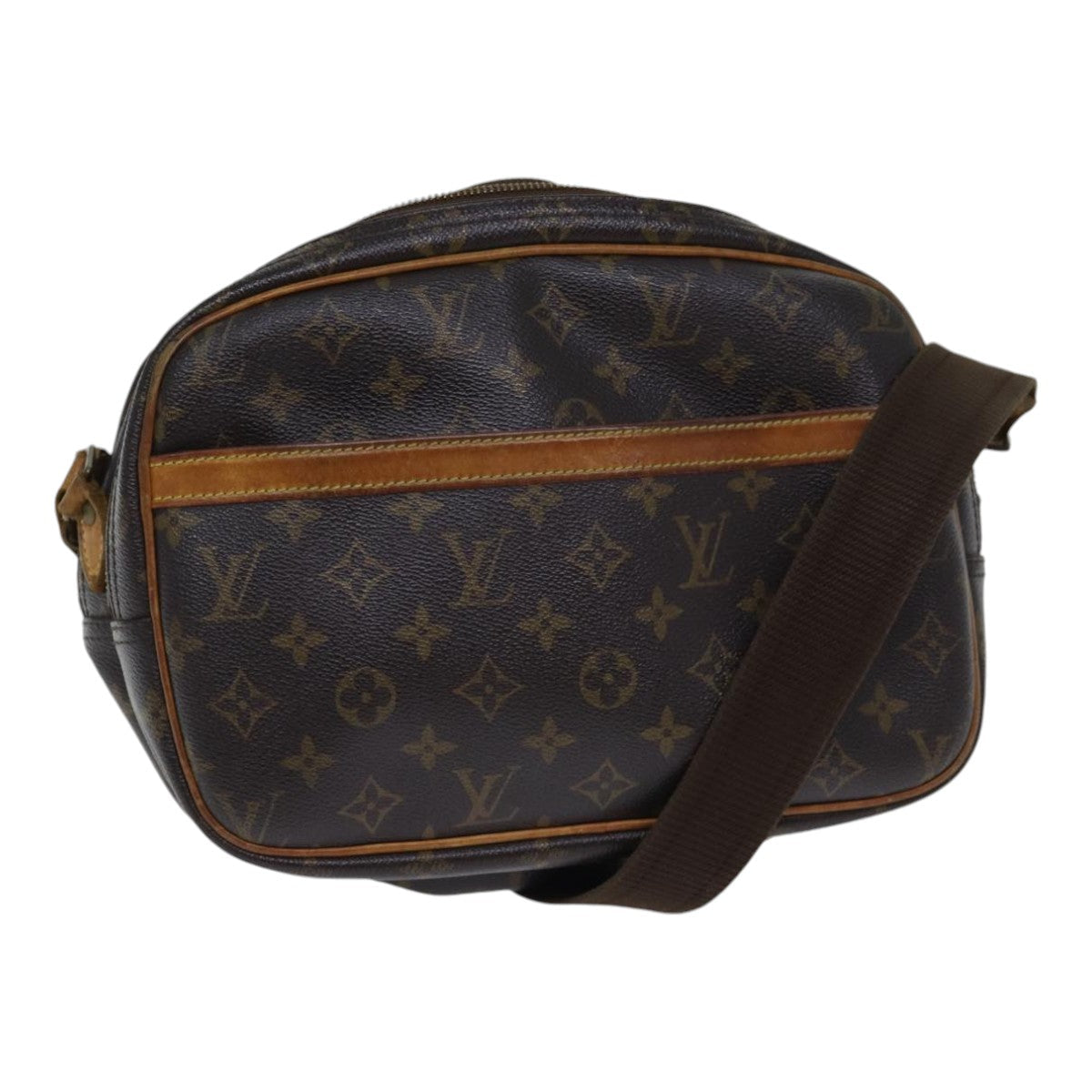 LOUIS VUITTON Monogram Reporter PM Shoulder Bag M45254 LV bs17679