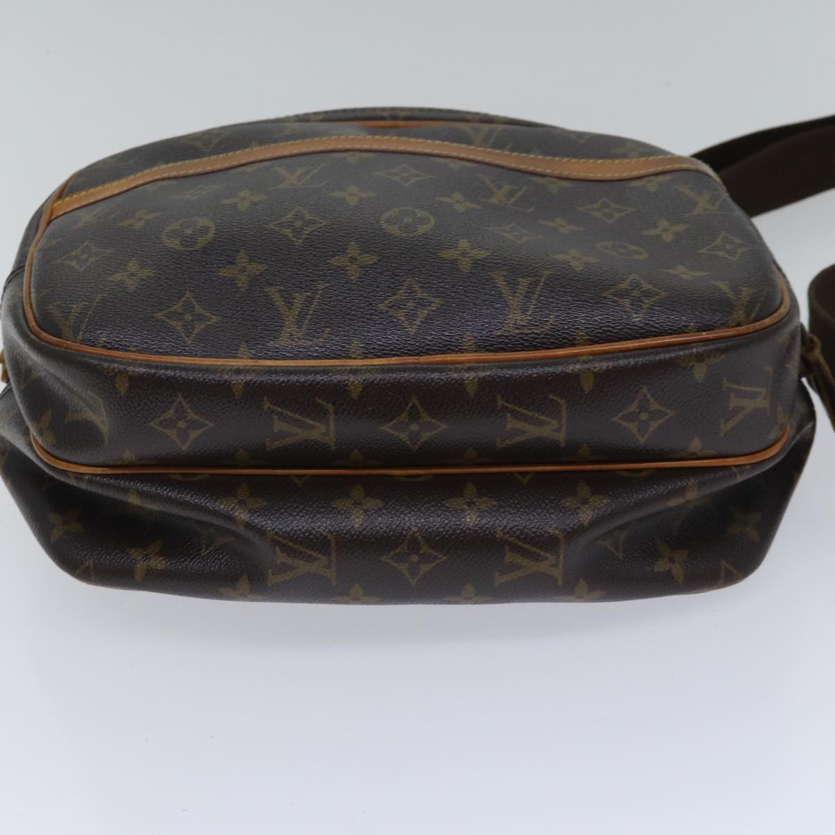 LOUIS VUITTON Monogram Reporter PM Shoulder Bag M45254 LV bs17679