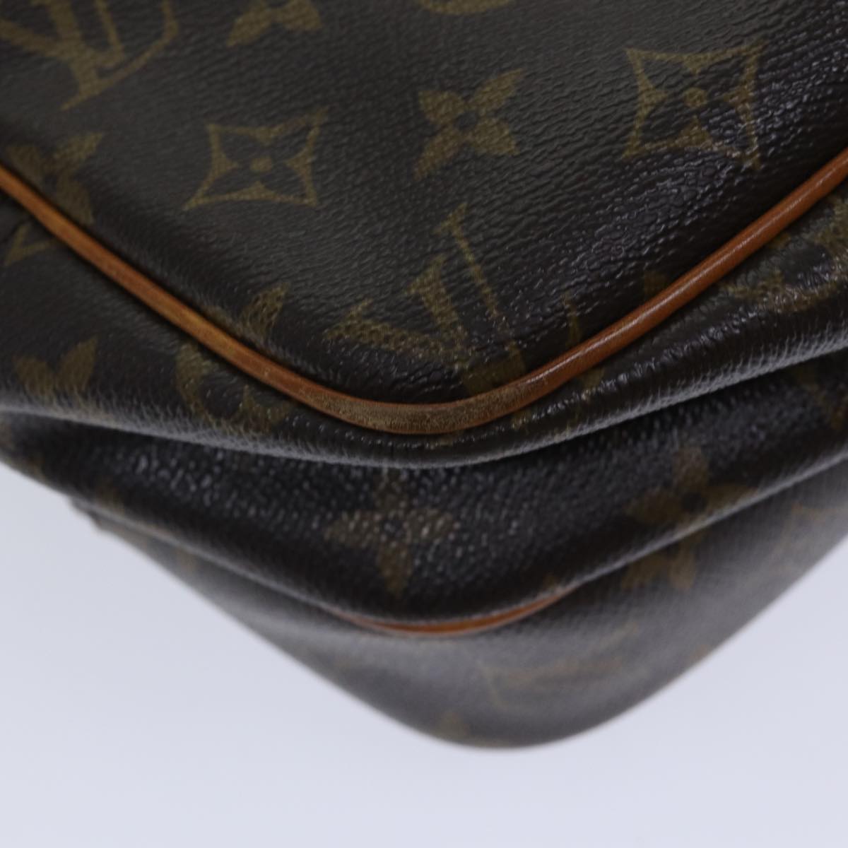 LOUIS VUITTON Monogram Reporter PM Shoulder Bag M45254 LV bs17679