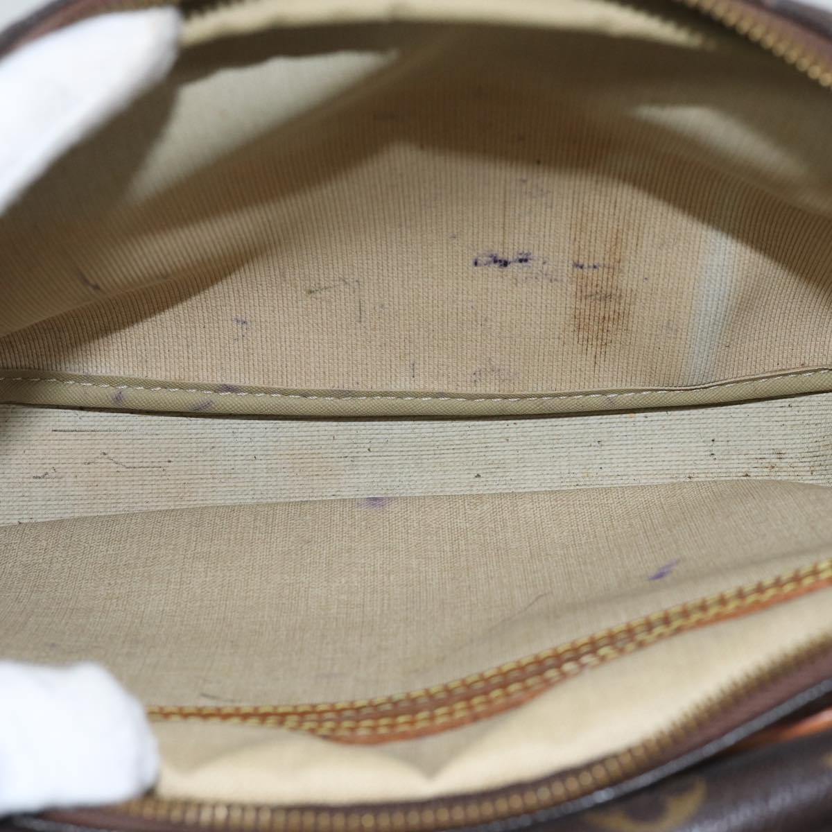 LOUIS VUITTON Monogram Reporter PM Shoulder Bag M45254 LV bs17679