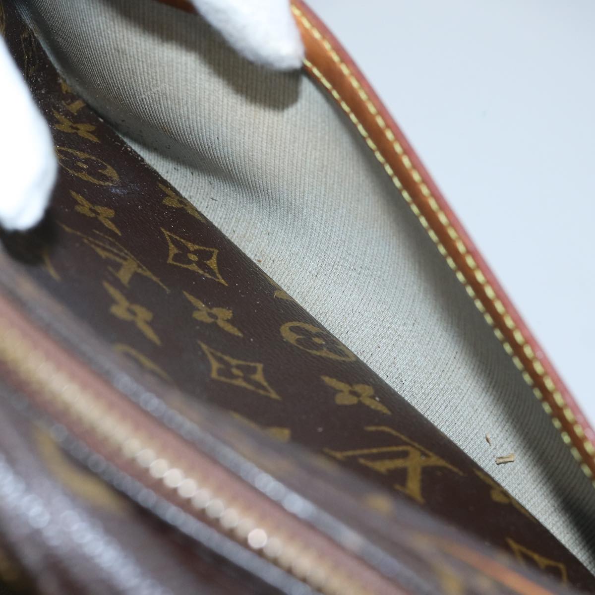 LOUIS VUITTON Monogram Reporter PM Shoulder Bag M45254 LV bs17679