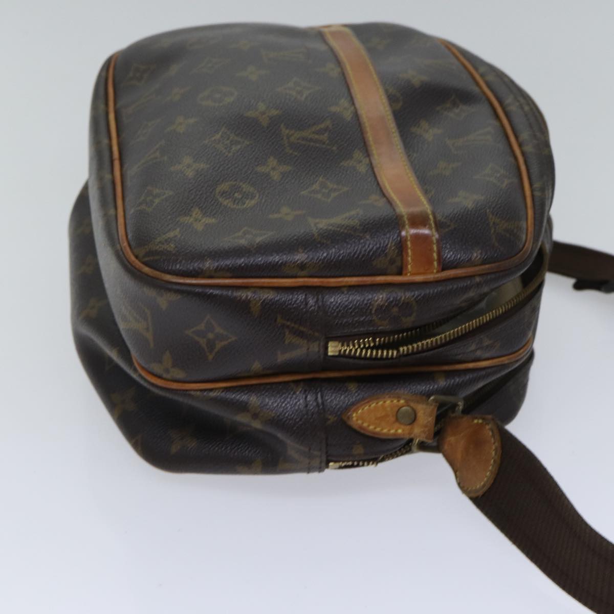 LOUIS VUITTON Monogram Reporter PM Shoulder Bag M45254 LV bs17679