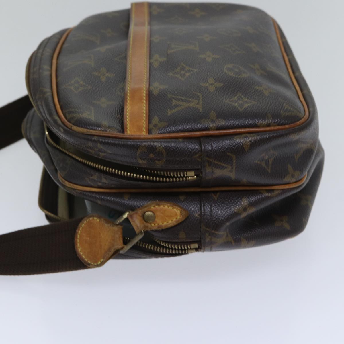 LOUIS VUITTON Monogram Reporter PM Shoulder Bag M45254 LV bs17679