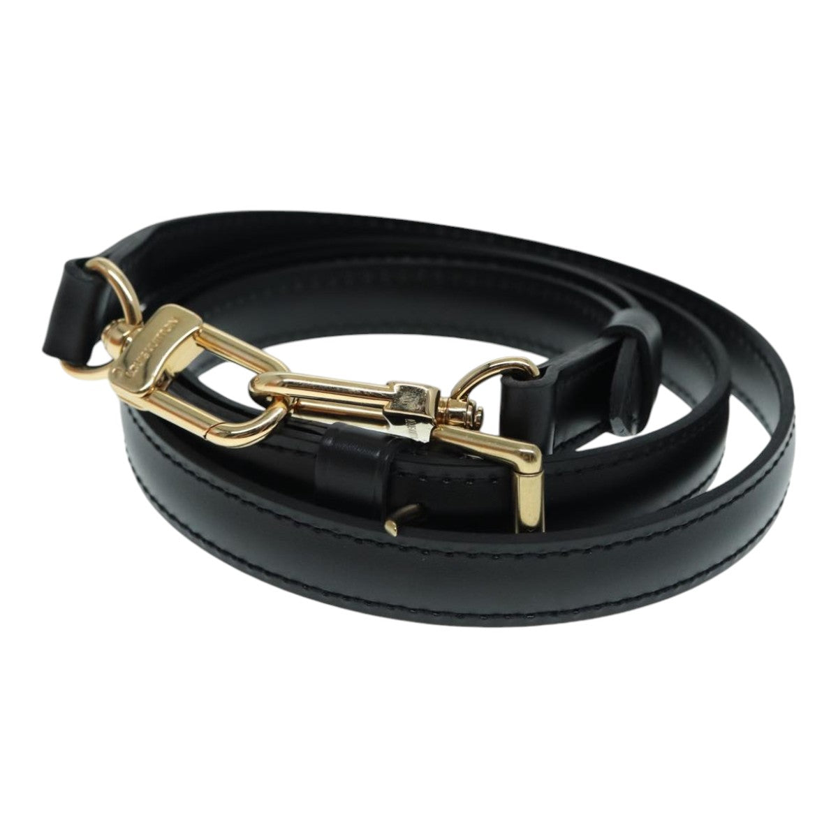 LOUIS VUITTON Epi Adjustable Shoulder Strap 37""-43.7"" Black LV bs17682