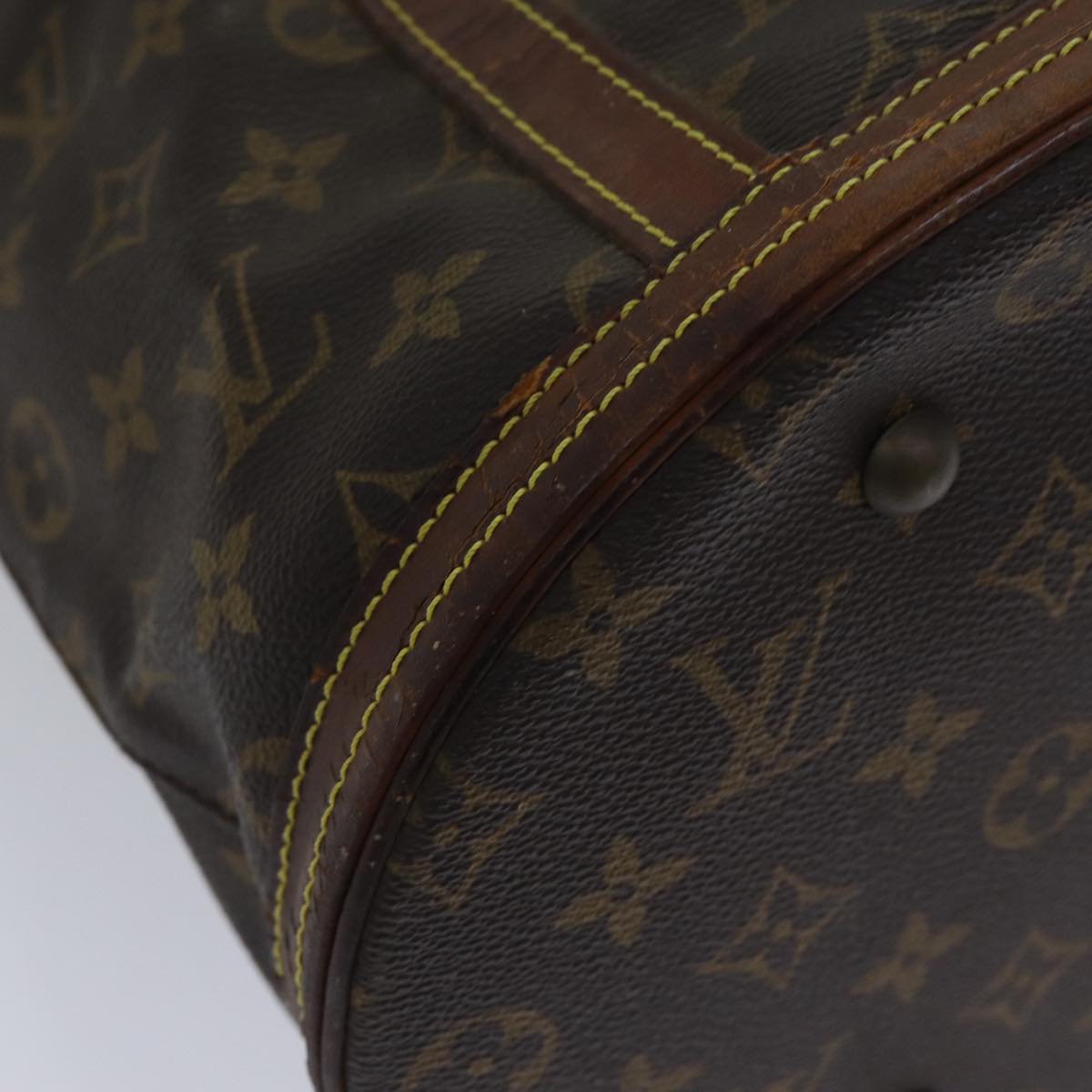 LOUIS VUITTON Monogram Bucket GM Shoulder Bag M42236 LV bs17699