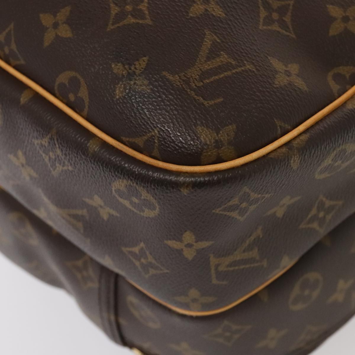 LOUIS VUITTON Monogram Alize de Poche Boston Bag 2way M41392 LV bs17701