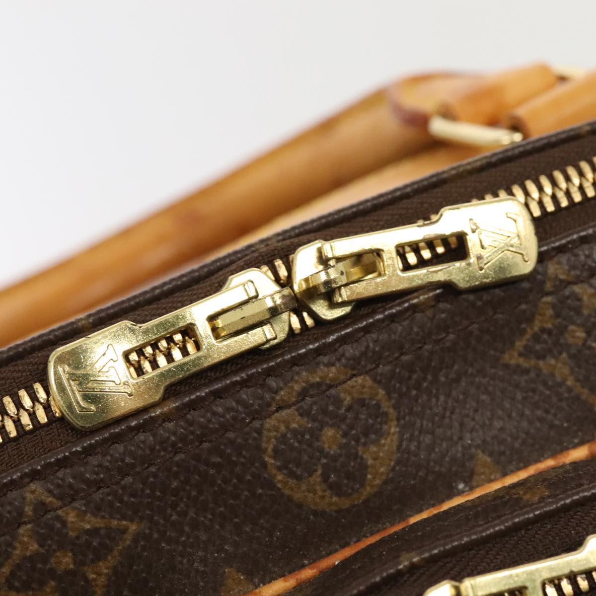 LOUIS VUITTON Monogram Alize de Poche Boston Bag 2way M41392 LV bs17701