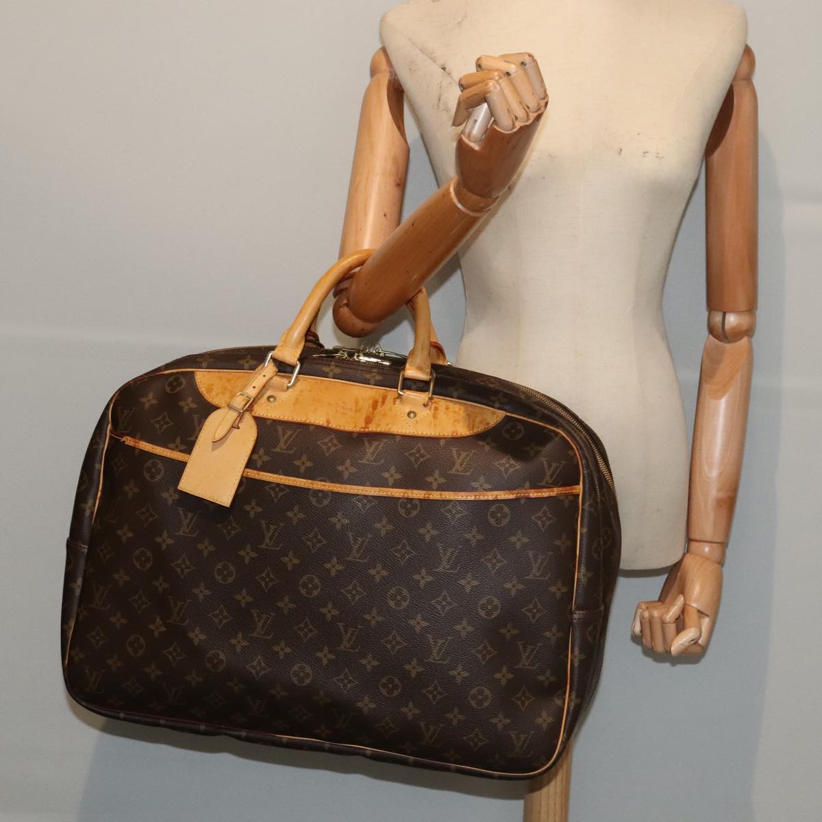 LOUIS VUITTON Monogram Alize de Poche Boston Bag 2way M41392 LV bs17701