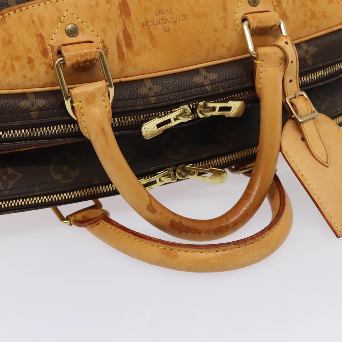 LOUIS VUITTON Monogram Alize de Poche Boston Bag 2way M41392 LV bs17701