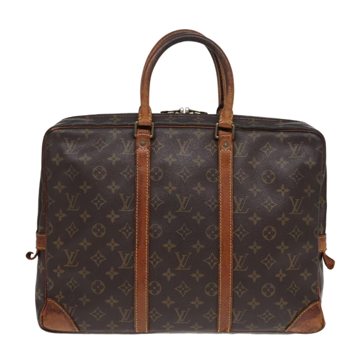 LOUIS VUITTON Monogram Porte Documents Voyage Business Bag M53361 bs17702