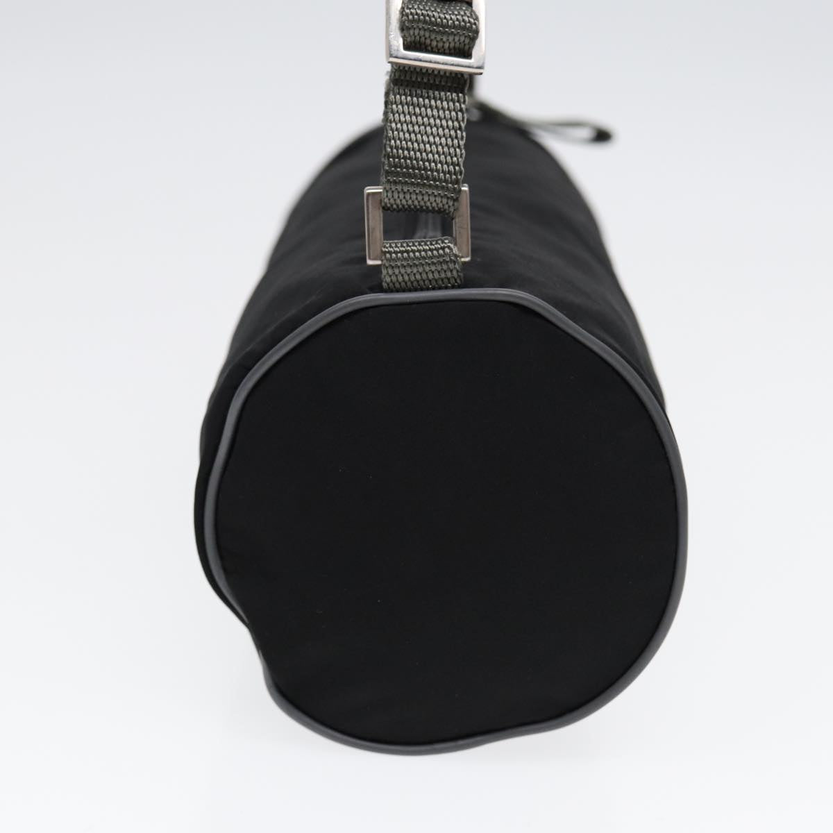 Luxury Prada Sports Shoulder Bag Nylon Black Silver  bs17726