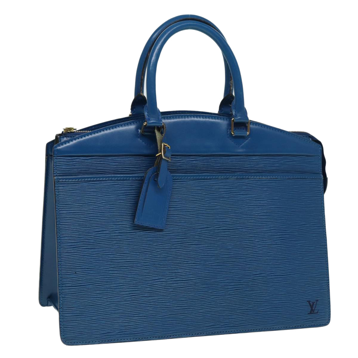 LOUIS VUITTON Epi Riviera Hand Bag Blue M48185 LV bs17732