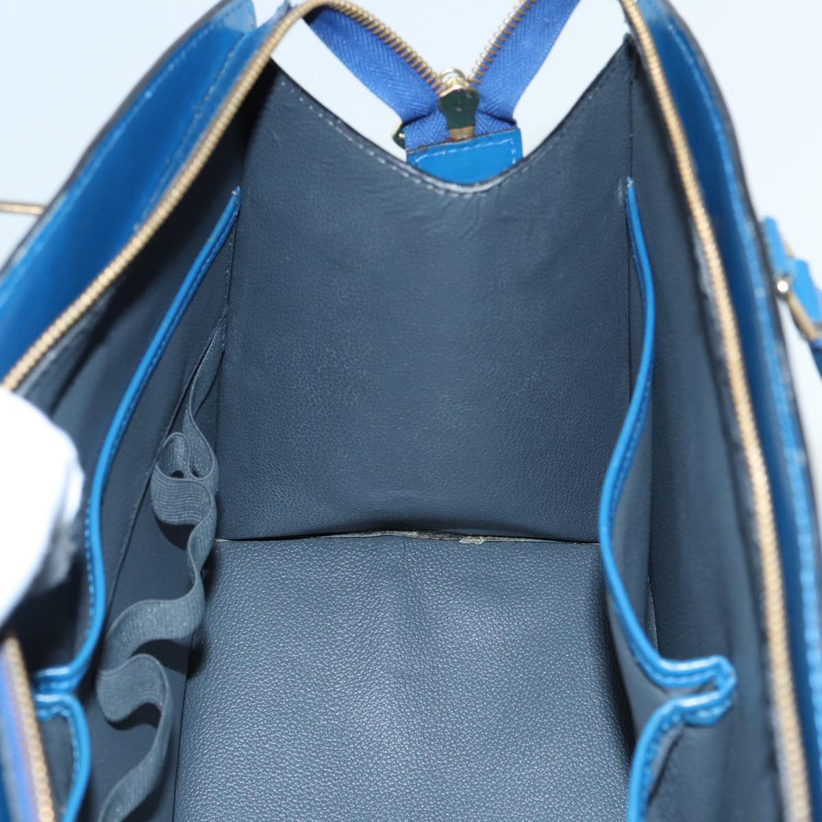 LOUIS VUITTON Epi Riviera Hand Bag Blue M48185 LV bs17732