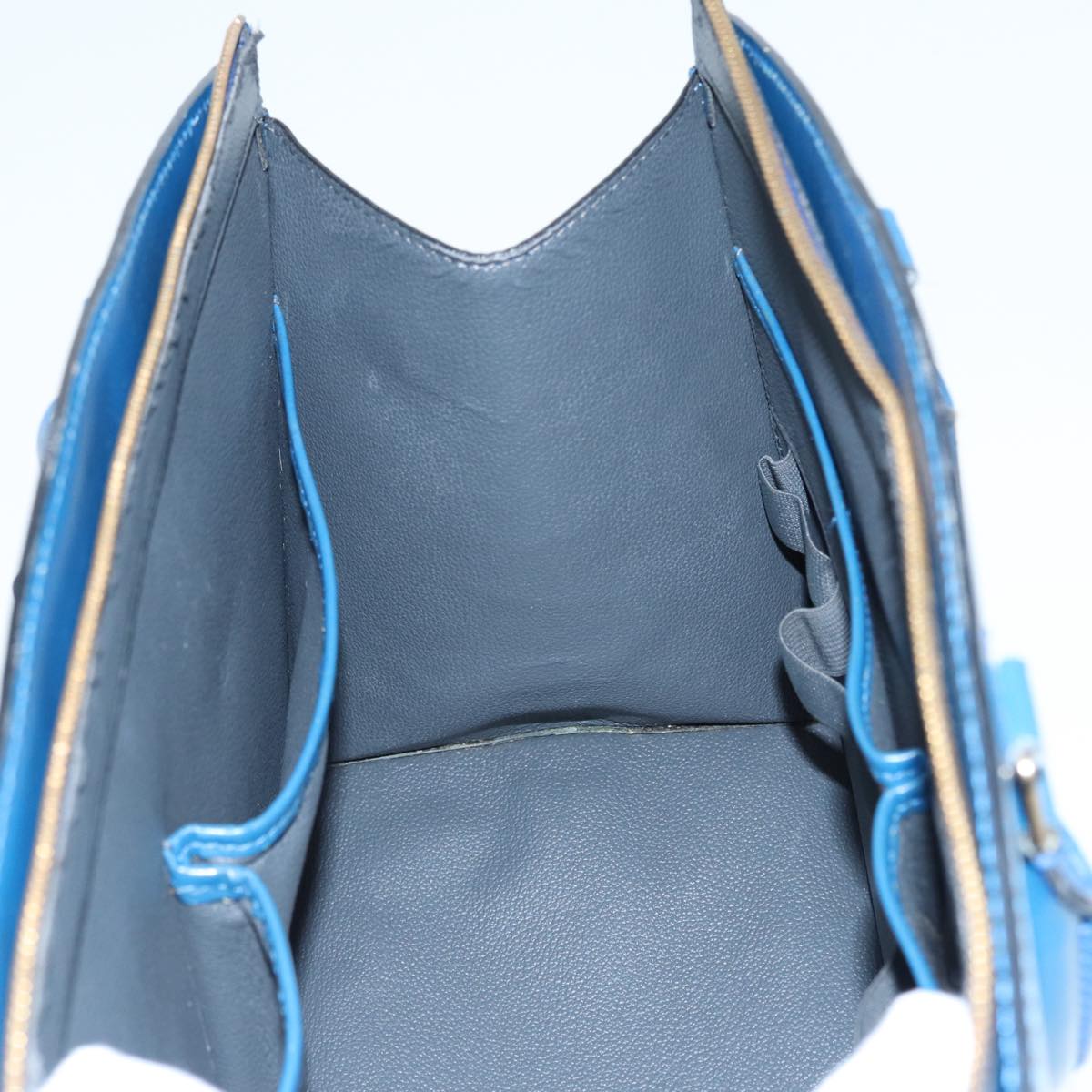 LOUIS VUITTON Epi Riviera Hand Bag Blue M48185 LV bs17732