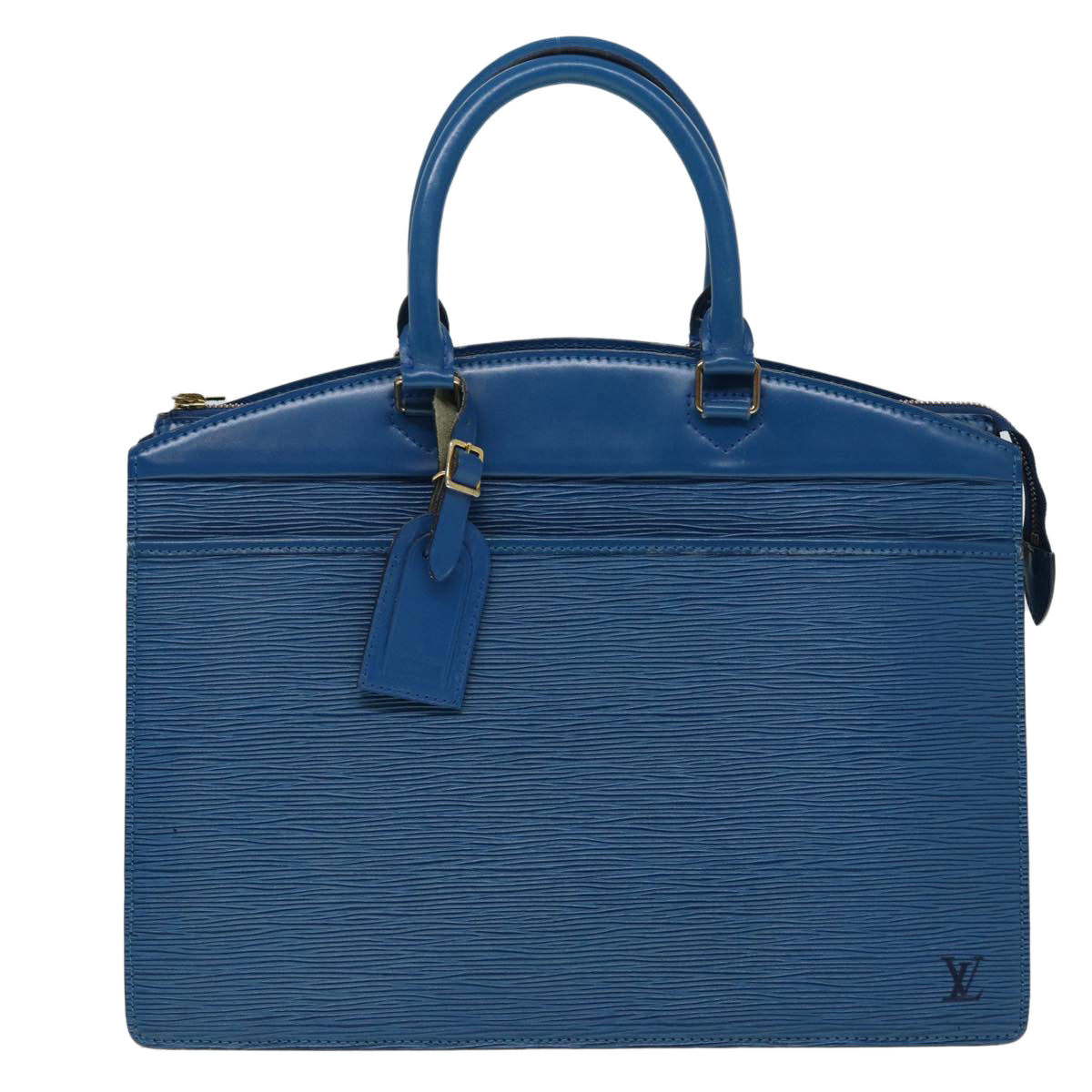 LOUIS VUITTON Epi Riviera Hand Bag Blue M48185 LV bs17732