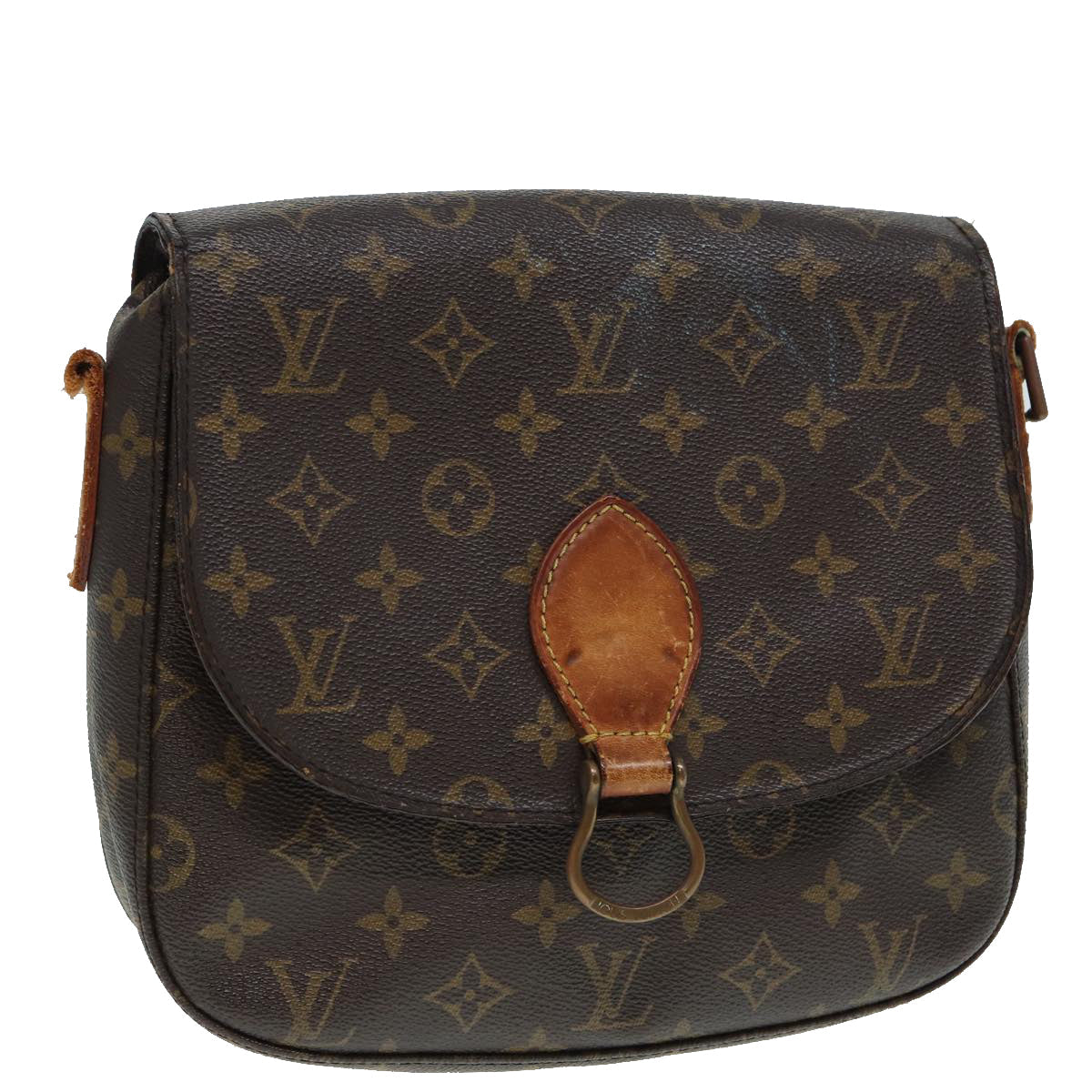 LOUIS VUITTON Monogram Saint Cloud GM Shoulder Bag M51242 LV bs17733