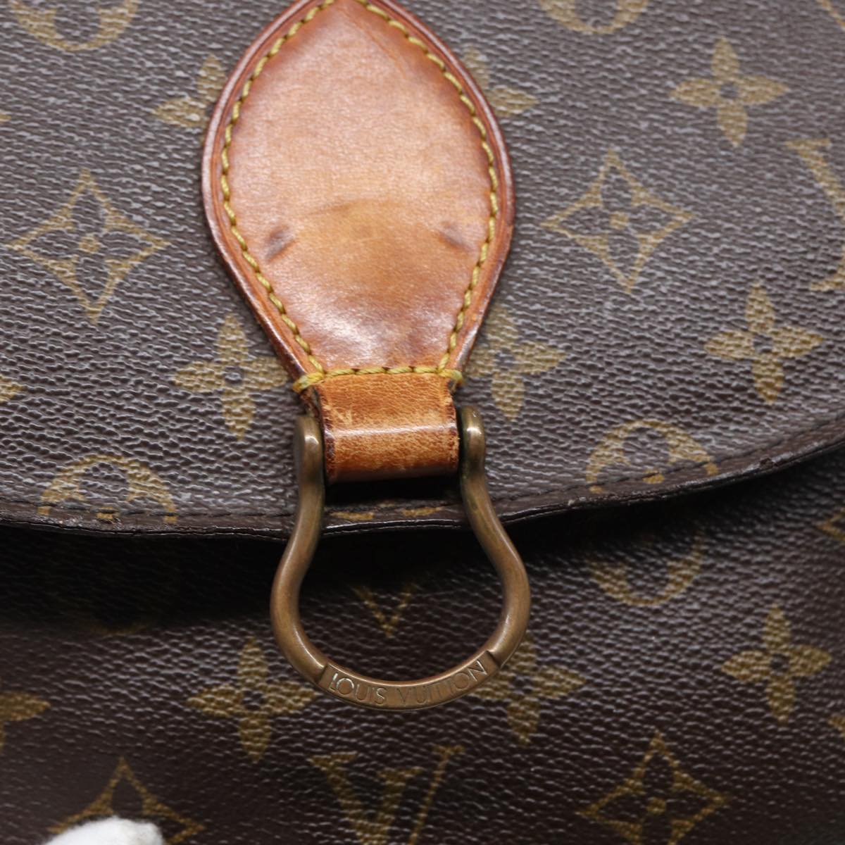 LOUIS VUITTON Monogram Saint Cloud GM Shoulder Bag M51242 LV bs17733