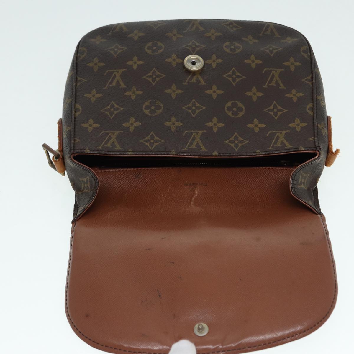 LOUIS VUITTON Monogram Saint Cloud GM Shoulder Bag M51242 LV bs17733